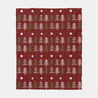 Trees Fleece Blanket