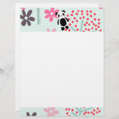 Trees, Flowers, and Panda Bears (Front/Back)