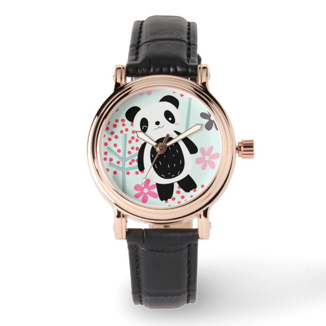 Trees, Flowers, and Panda Bears Watch (Front)