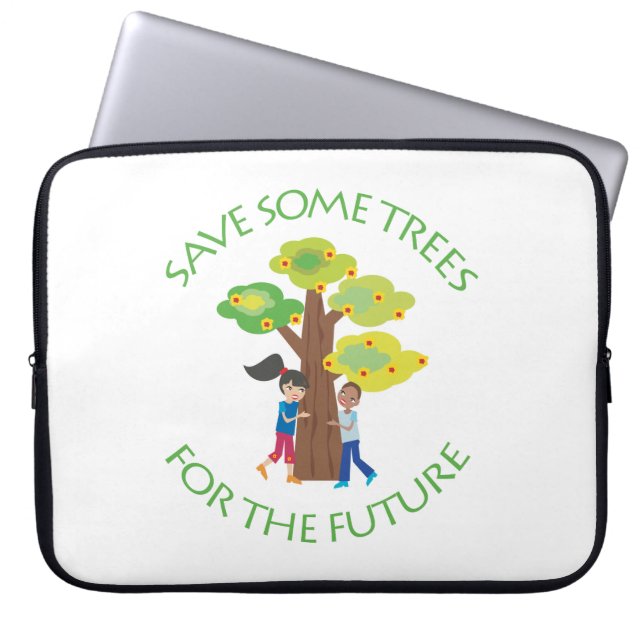Trees for the Future Laptop Sleeve (Front)