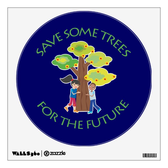 Trees for the Future Wall Sticker (Front)