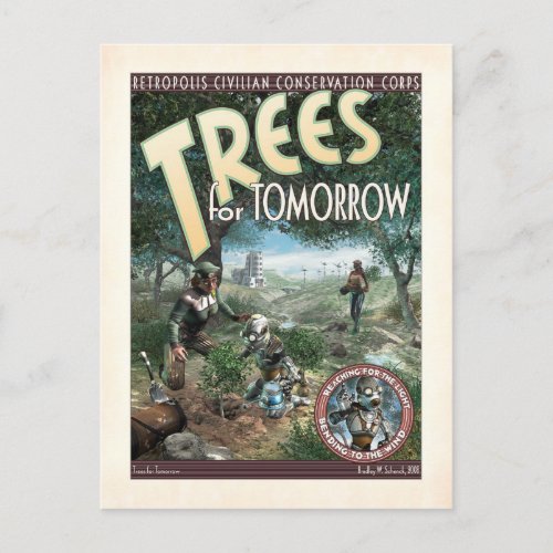 Trees for Tomorrow Postcard