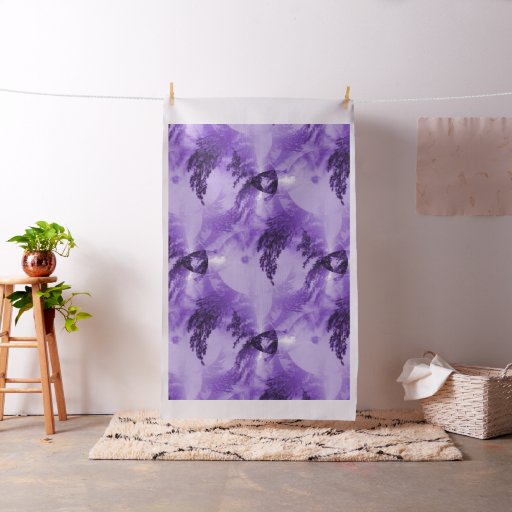 Trees from a purple galaxy.... fabric