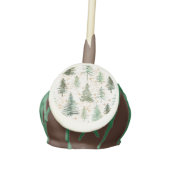 Trees Gold String Lights Cake Pops (Front)