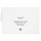 Trees II Cards (Back Horizontal)