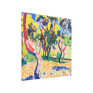 Trees in Collioure   Andre Derain   Metal Print