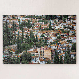 Trees in Granada, Spain Jigsaw Puzzle
