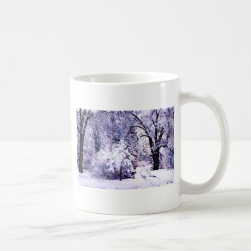 Trees in Snow Coffee Mug