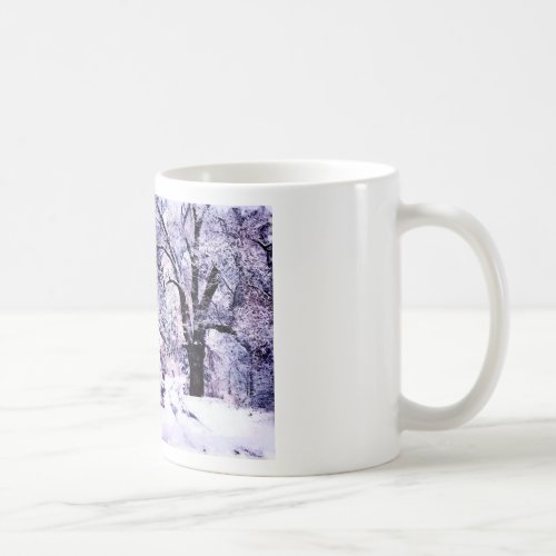 Trees in Snow Coffee Mug