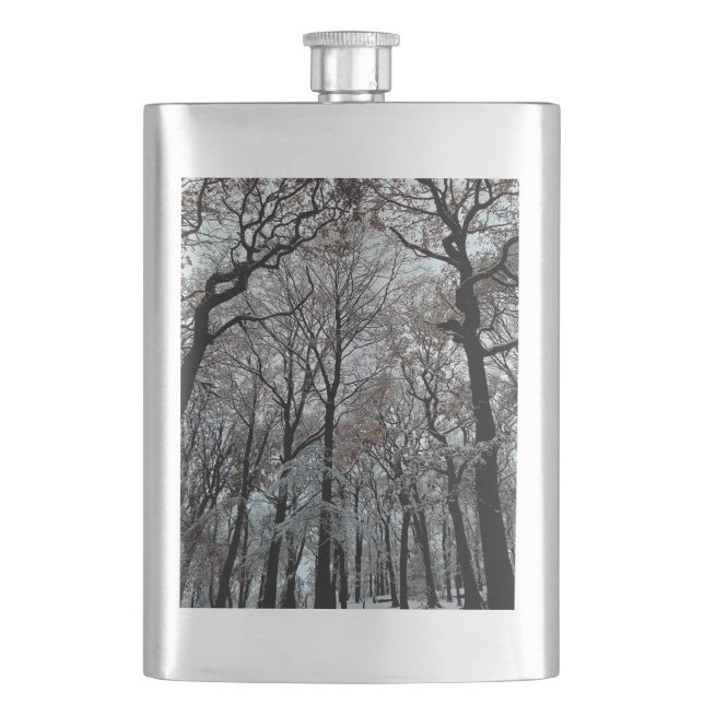 Trees, in snow flask (Front)
