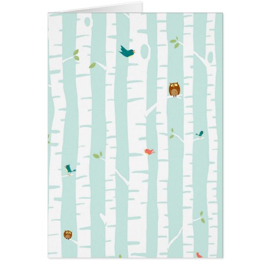 Trees in Spring Cards (Front)