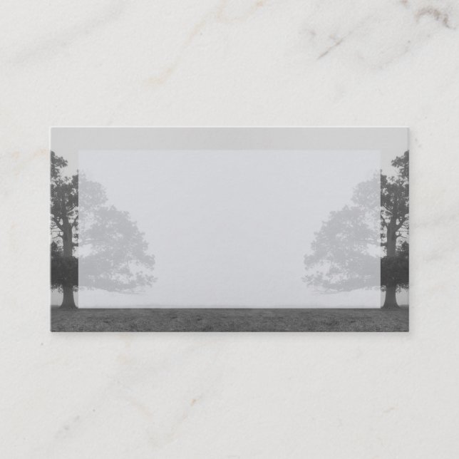 Trees in the Fog Business Card (Front)