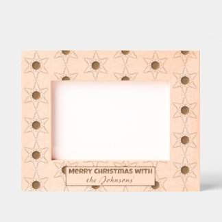 Trees in the Round Engraved Frames