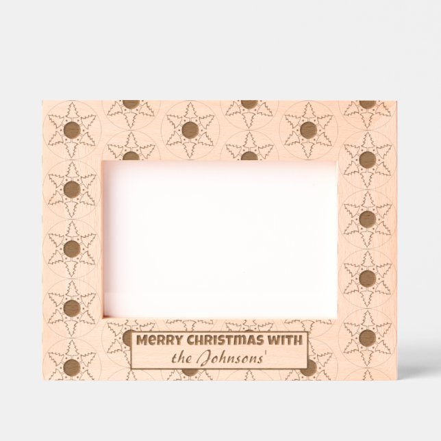 Trees in the Round Engraved Frames (Front)