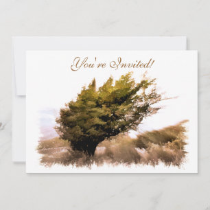 TREES INVITATION