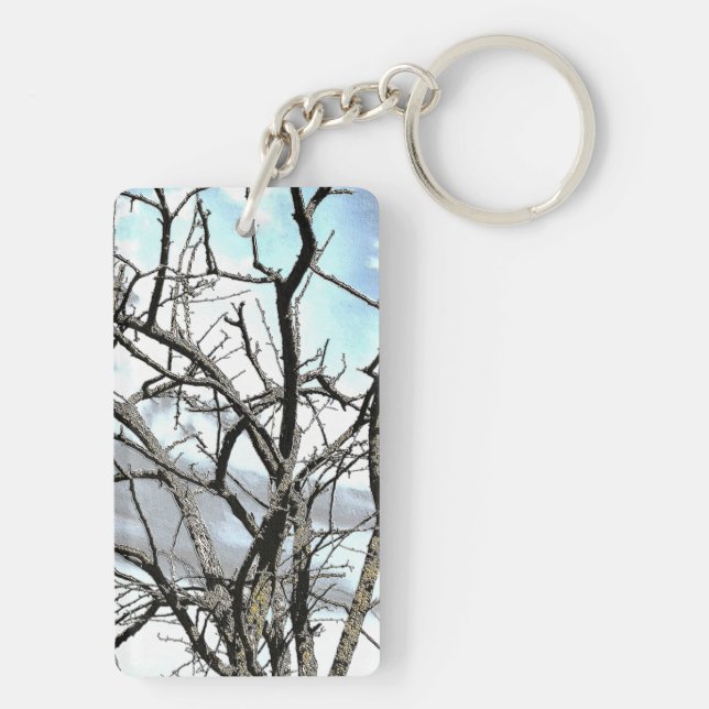 TREES KEYCHAIN (Back)