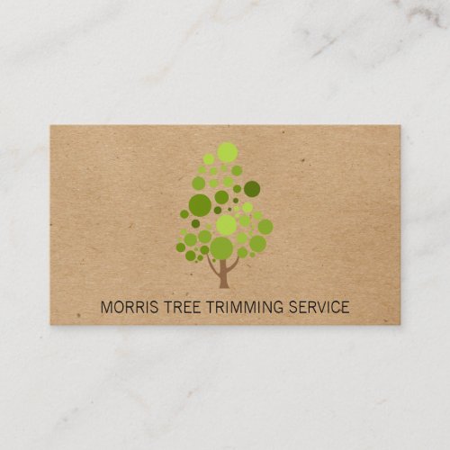Trees  Landscaping Business Card