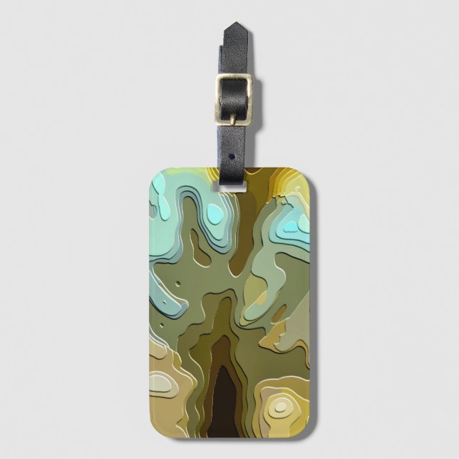 TREES LUGGAGE TAG (Front Vertical)