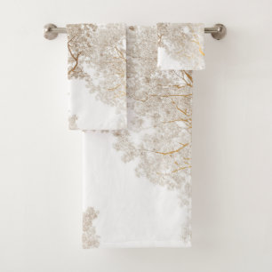 Trees Map 1 Bath Towel Set