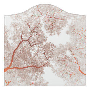 Trees Map 2 Door Sign