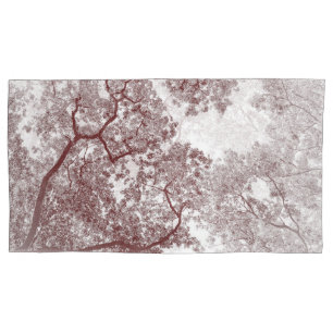 Trees Map 4 Pillow Case