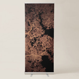Trees Map 5 Retractable Banner
