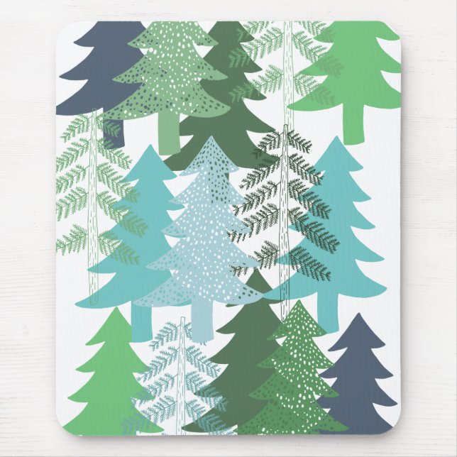 Trees Mouse Pad (Front)