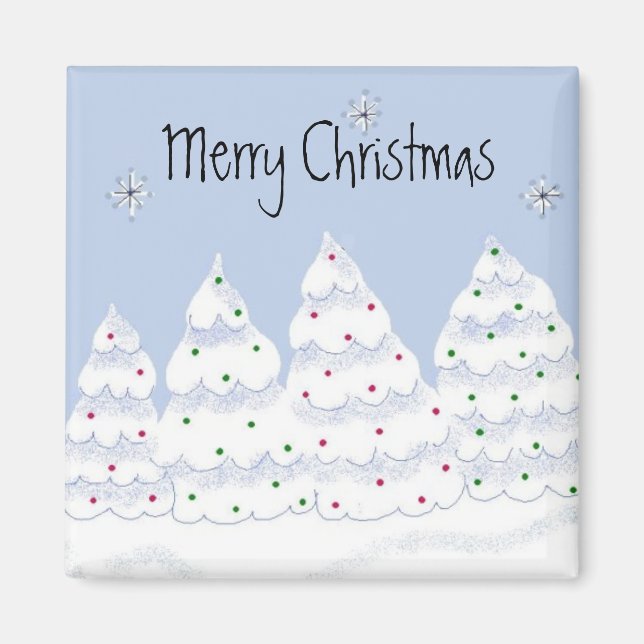 Trees of White Magnet (Front)