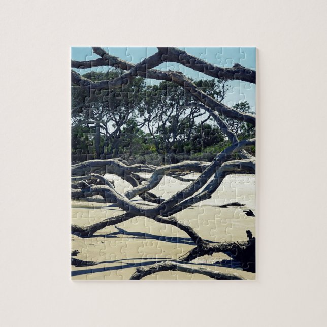 Trees on Jekyll Jigsaw Puzzle (Vertical)