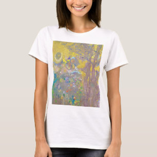 Trees on Yellow Background, Redon T-Shirt