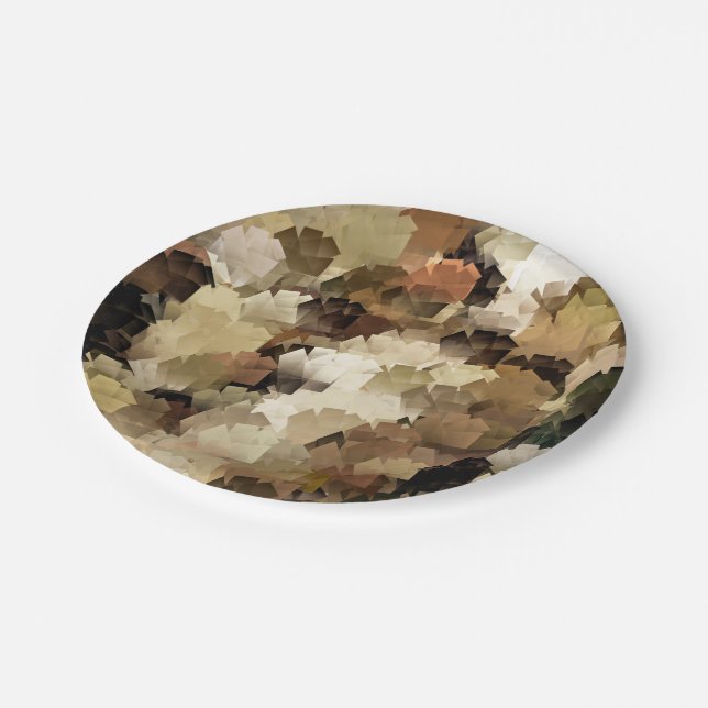 TREES PAPER PLATES (Angled)