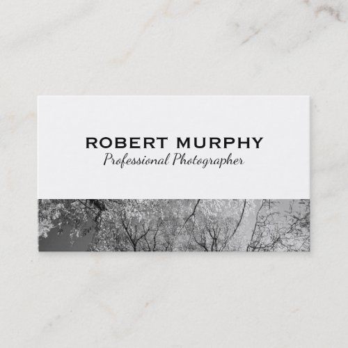 Trees  Photography II Business Card