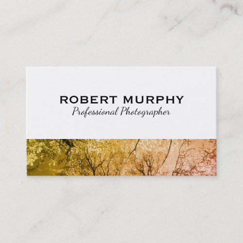 Trees  Photography II Business Card