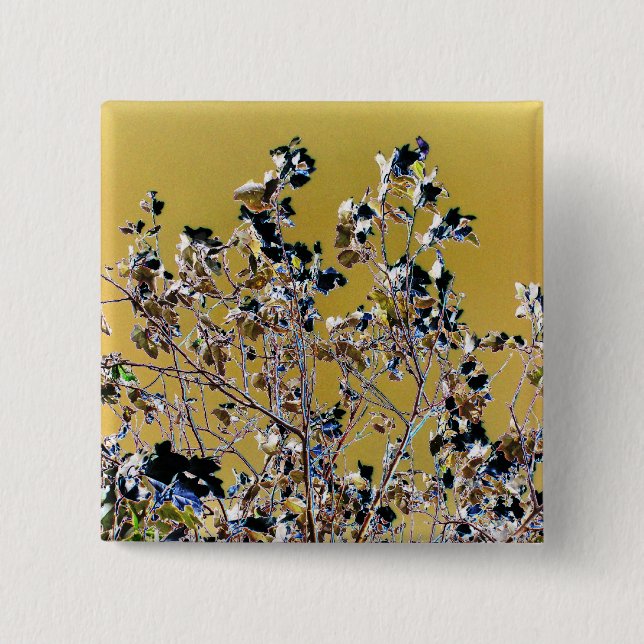 TREES PINBACK BUTTON (Front)