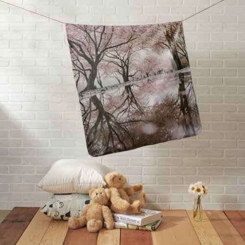 trees plant nature baby blanket