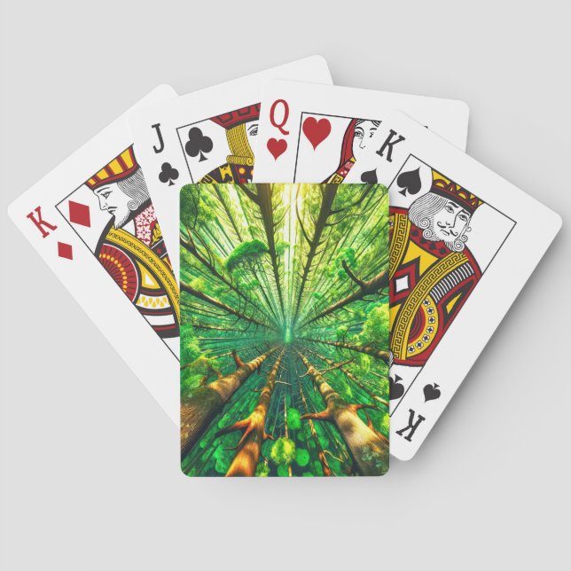 Trees Poker Cards (Back)
