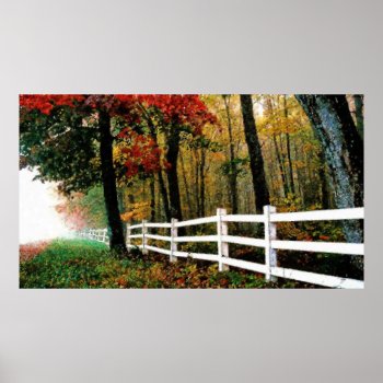 Trees Poster by niceartpaintings at Zazzle