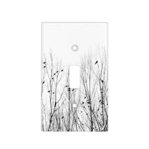Trees Reaching To The Sky Light Switch Cover