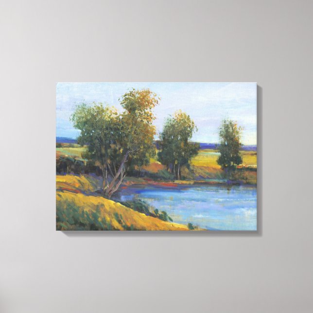 Tree's Reflection II Canvas Print (Front)