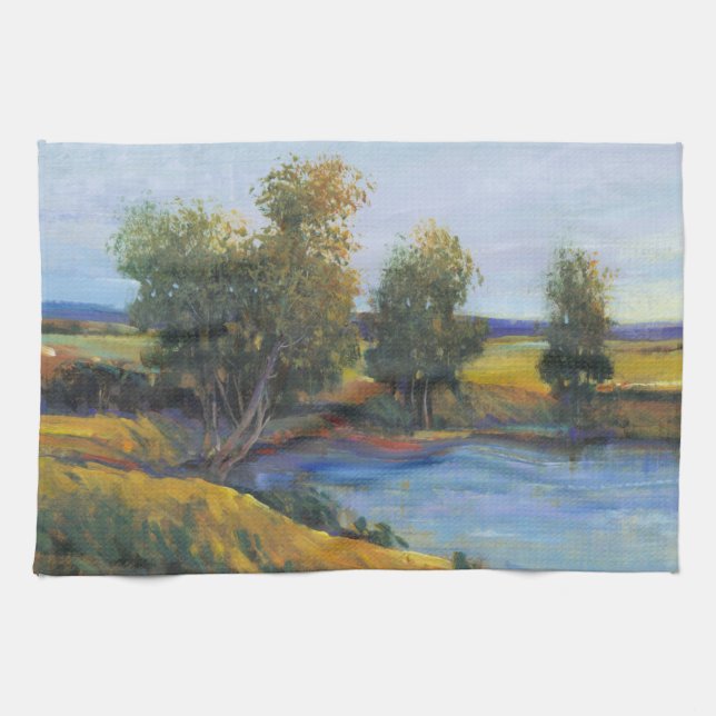 Tree's Reflection II Towel (Horizontal)