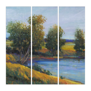 Tree's Reflection II Triptych
