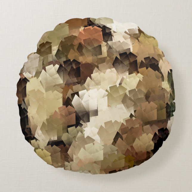 TREES ROUND PILLOW (Front)