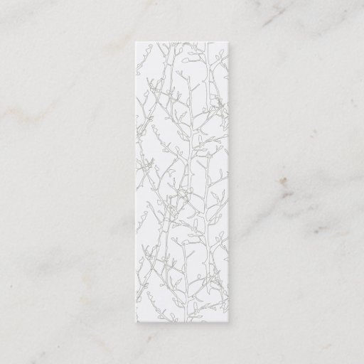Customizable TREES Slim Business Card