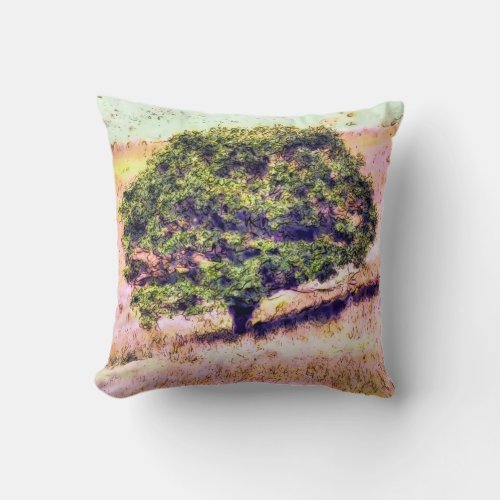 TREES THROW PILLOW