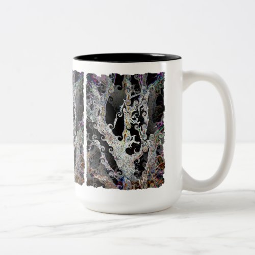 TREES Two_Tone COFFEE MUG