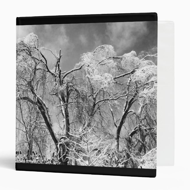 trees wear winter binder (Front/Inside)