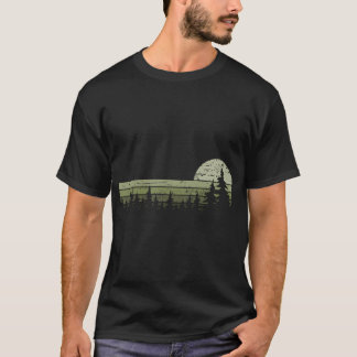 Trees Wildlife Nature Vintage Forest T-Shirt