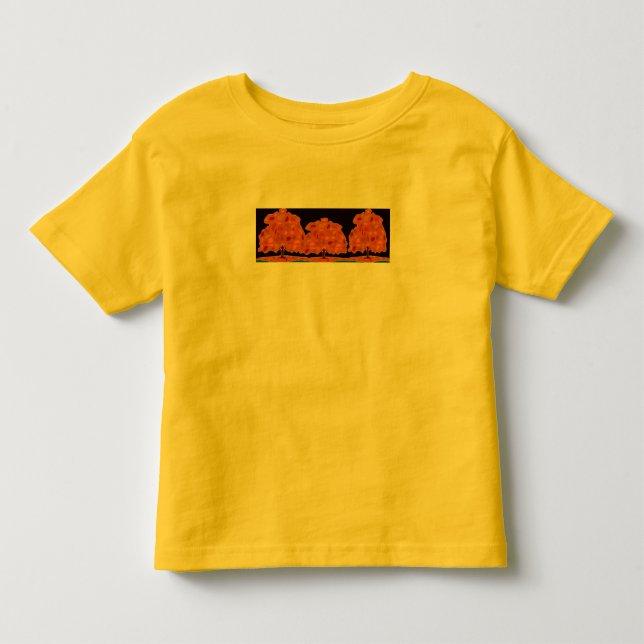 Trees With Color - Toddler T-shirt (Front)