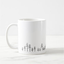 Treescape Minimalist Mug