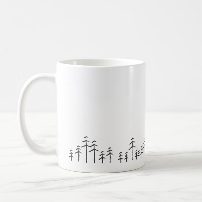 Treescape Minimalist Mug (Left)